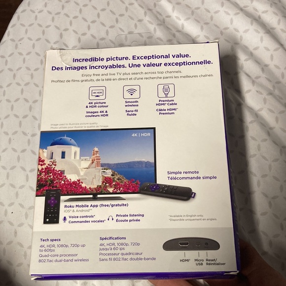 Roku express 4k hd - Picture 3 of 6